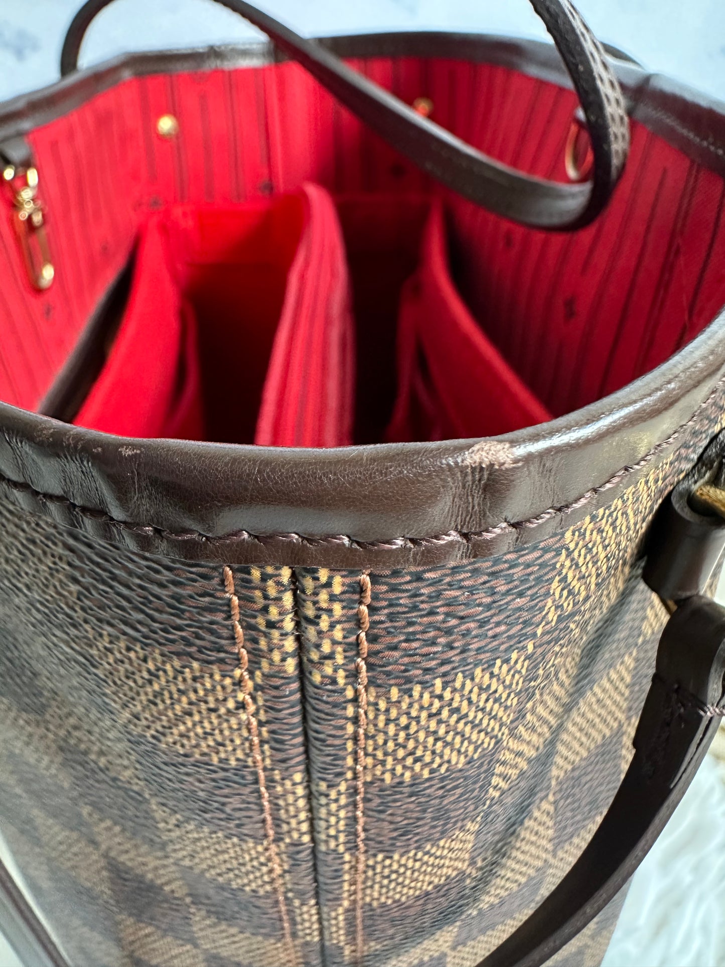 Louis Vuitton Damier Ebene Neverfull PM (NO POUCH)
