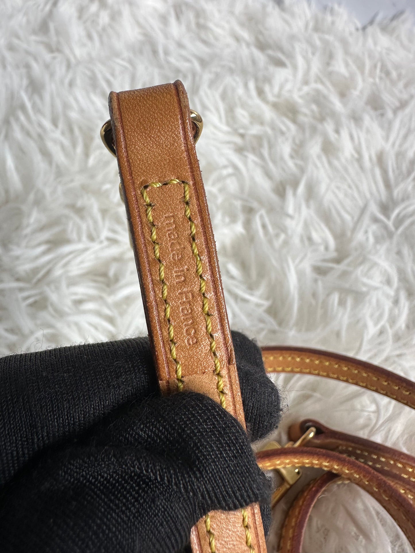 Louis Vuitton Leather Vachetta Strap