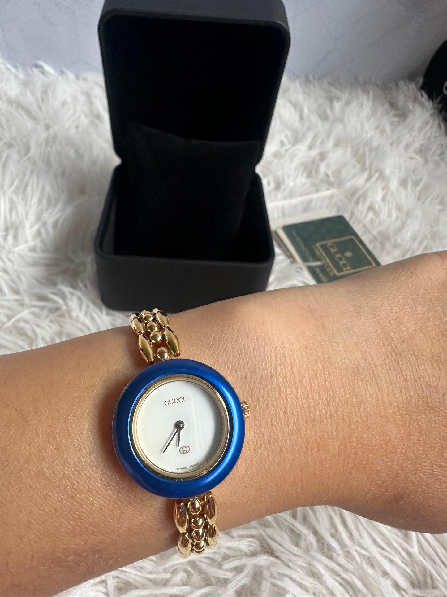 Gucci Vintage Bezel Interchangeable Watch