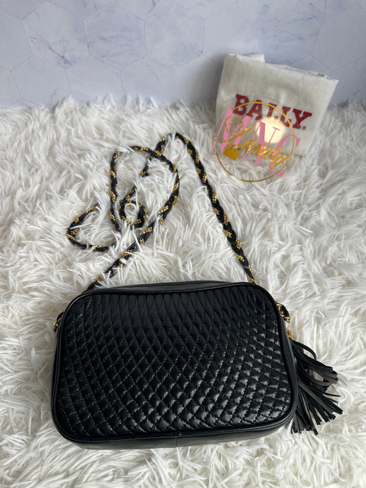 Bally Vintage Leather Crossbody Bag