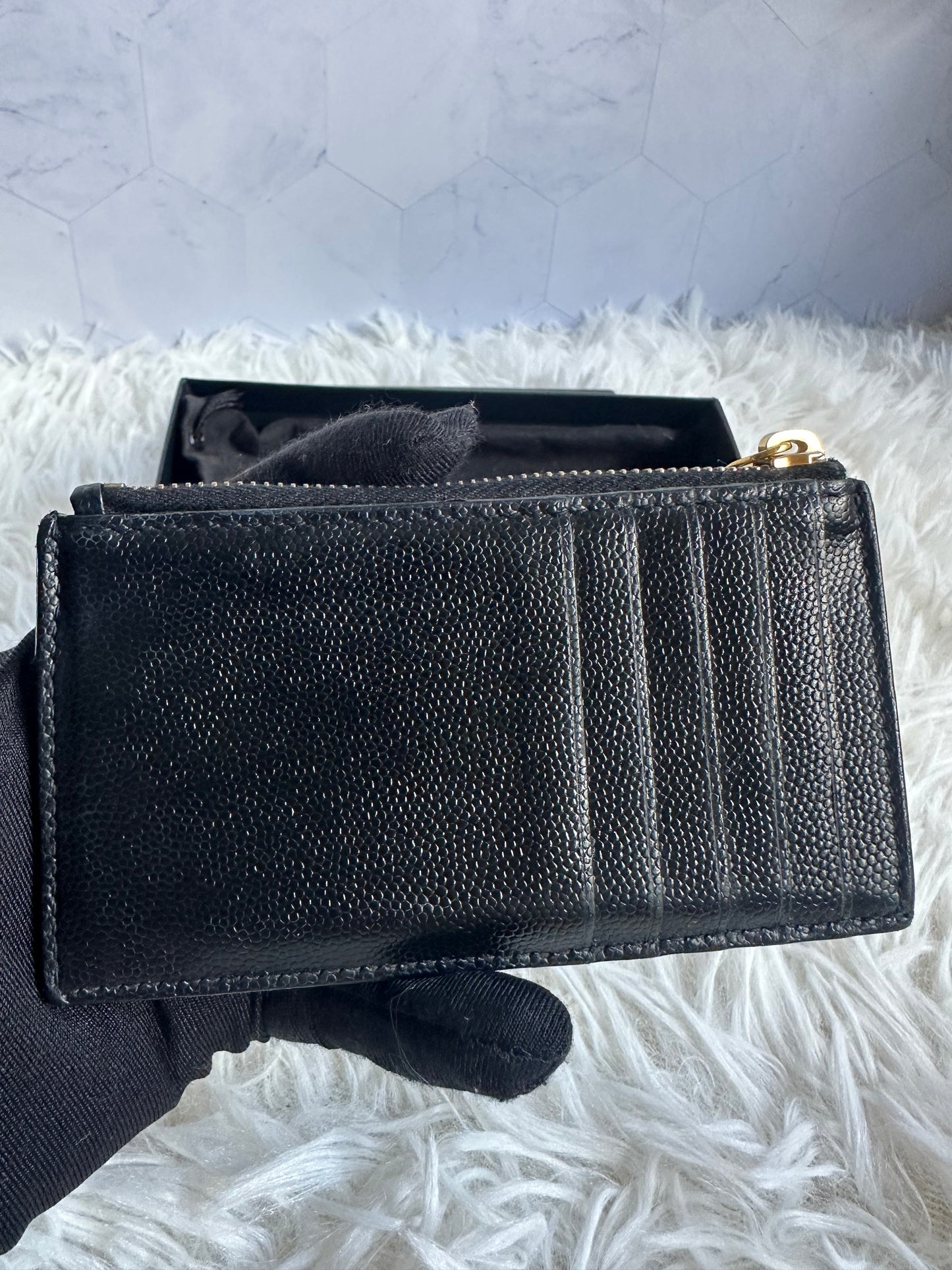 Yves Saint Laurent Card Coin Case