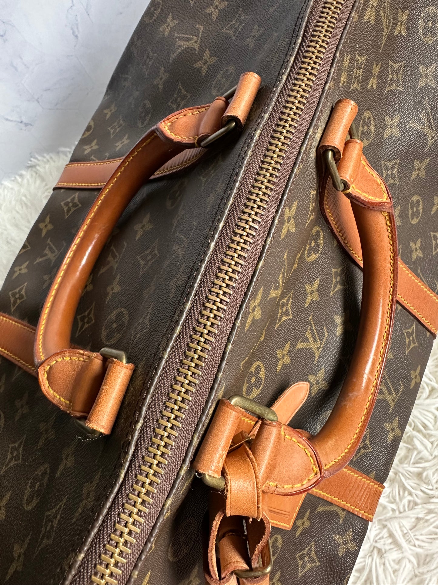 Louis Vuitton Vintage Monogram Keepall 55