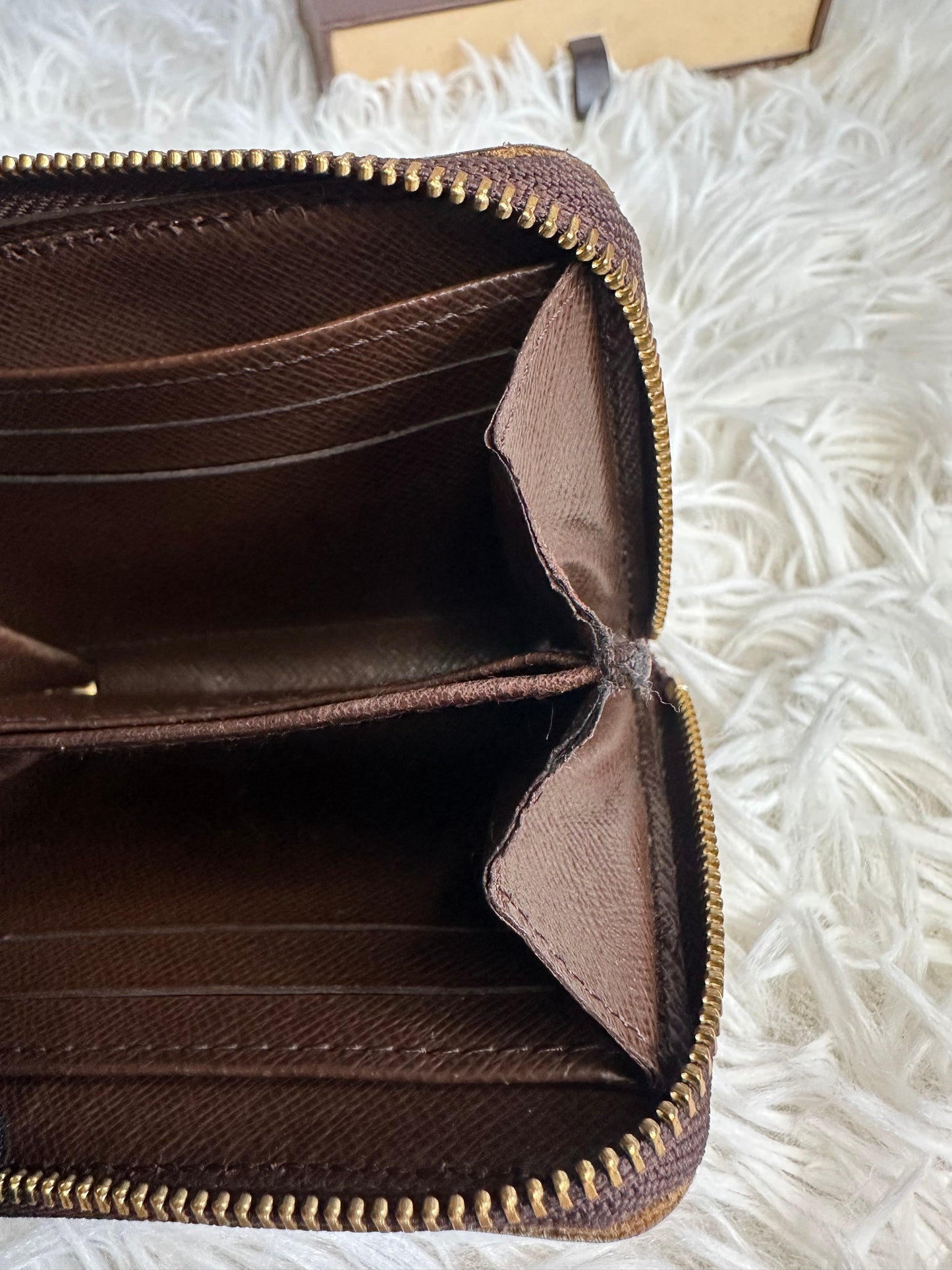 Louis Vuitton Damier Ebene Card Coin Holder