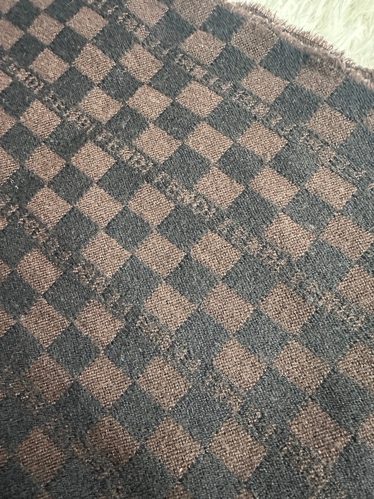 Fendi Logo Wool Scarf