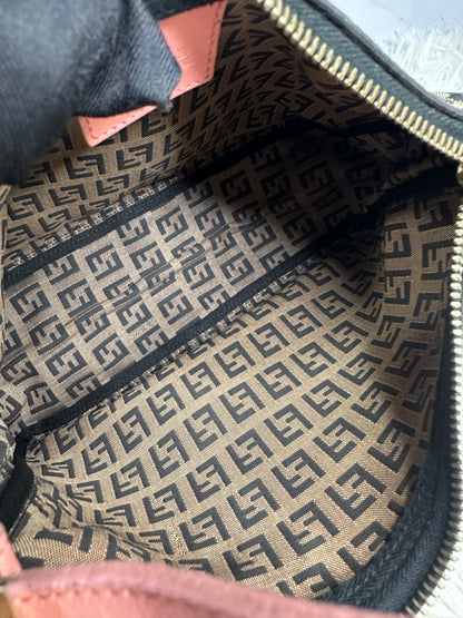 Fendi Vintage Zucca Shoulder Bag