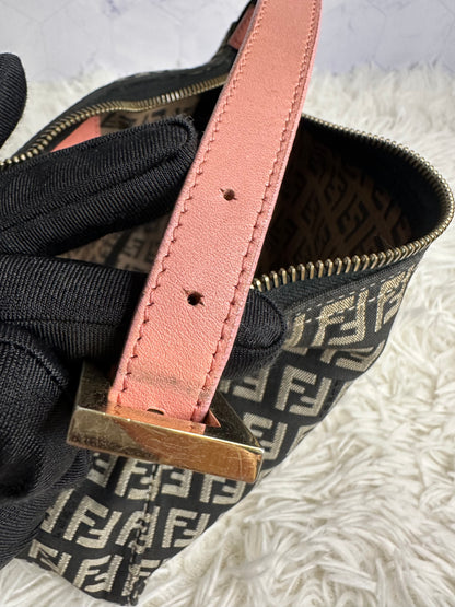 Fendi Vintage Zucca Shoulder Bag