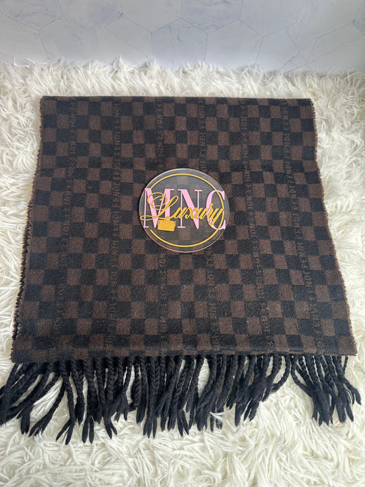 Fendi Logo Wool Scarf