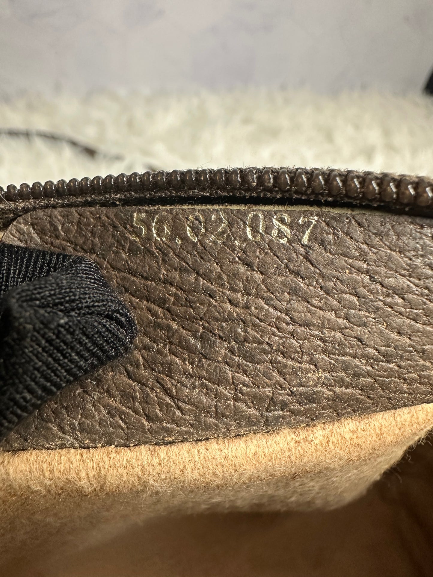 Gucci Vintage Canvas Crossbody Bag