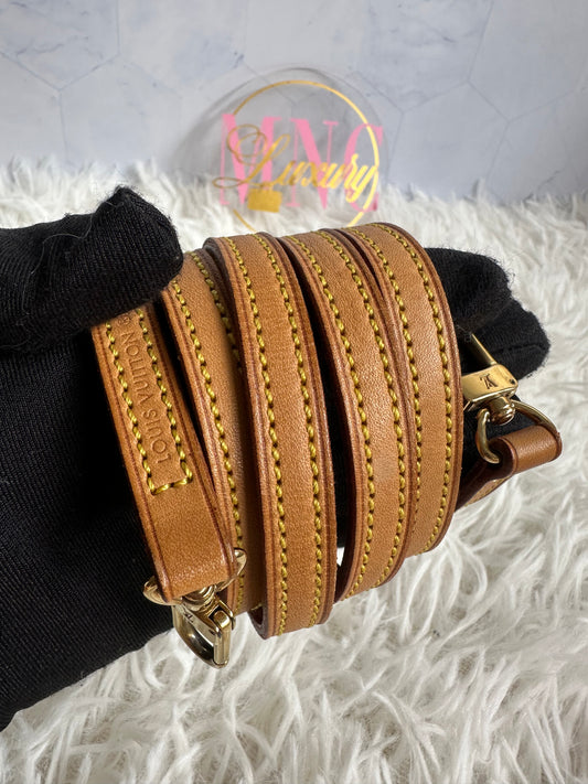 Louis Vuitton Leather Vachetta Strap