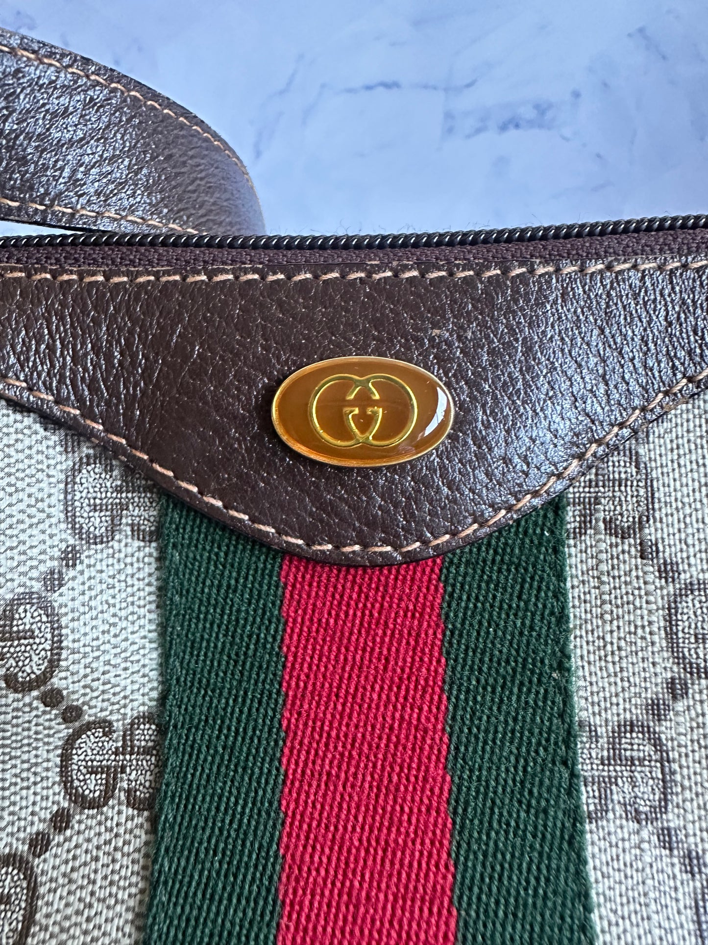 Gucci Vintage Ophidia Half Moon