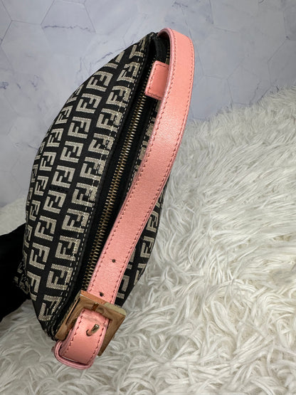 Fendi Vintage Zucca Shoulder Bag