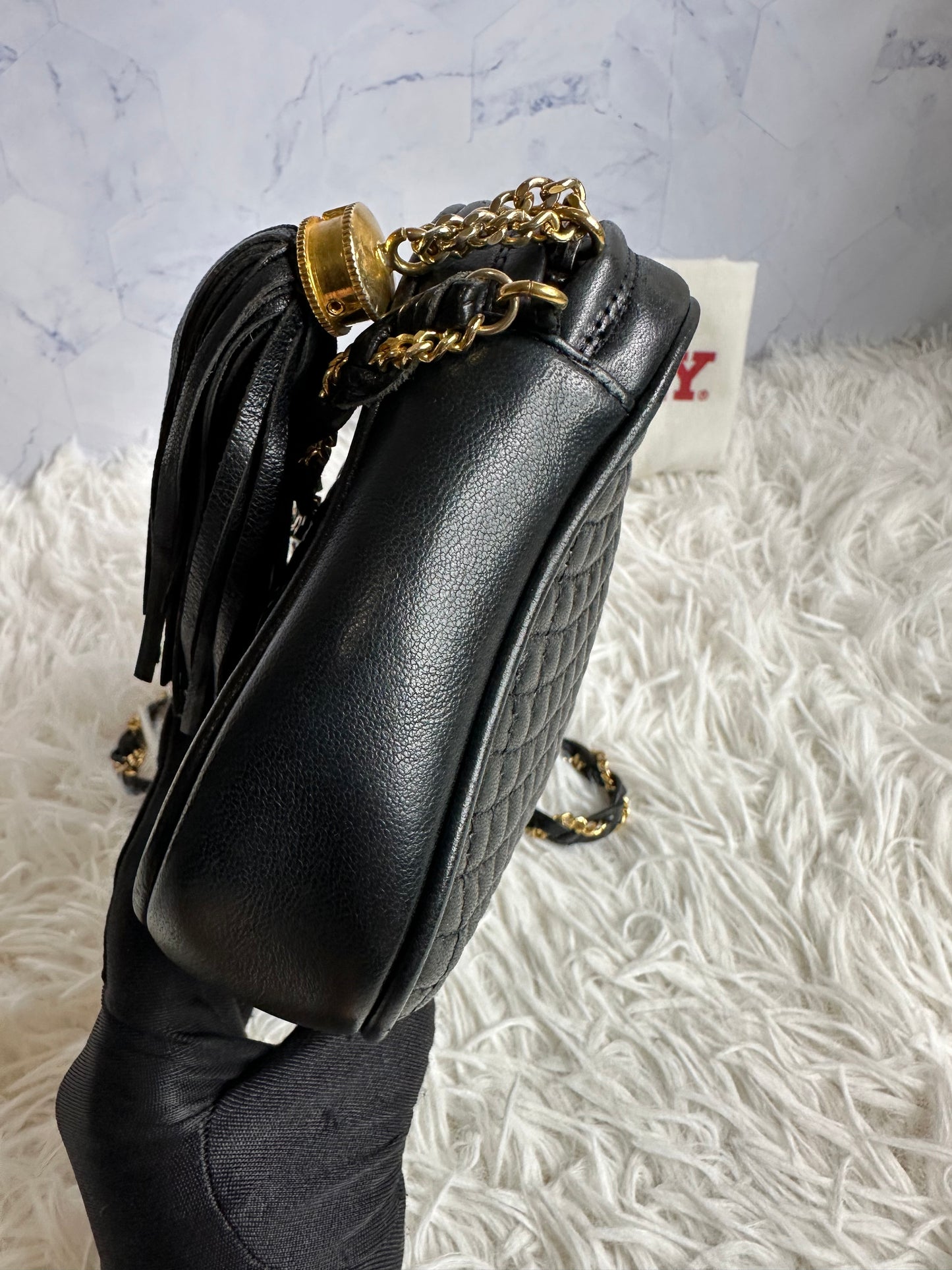Bally Vintage Leather Crossbody Bag