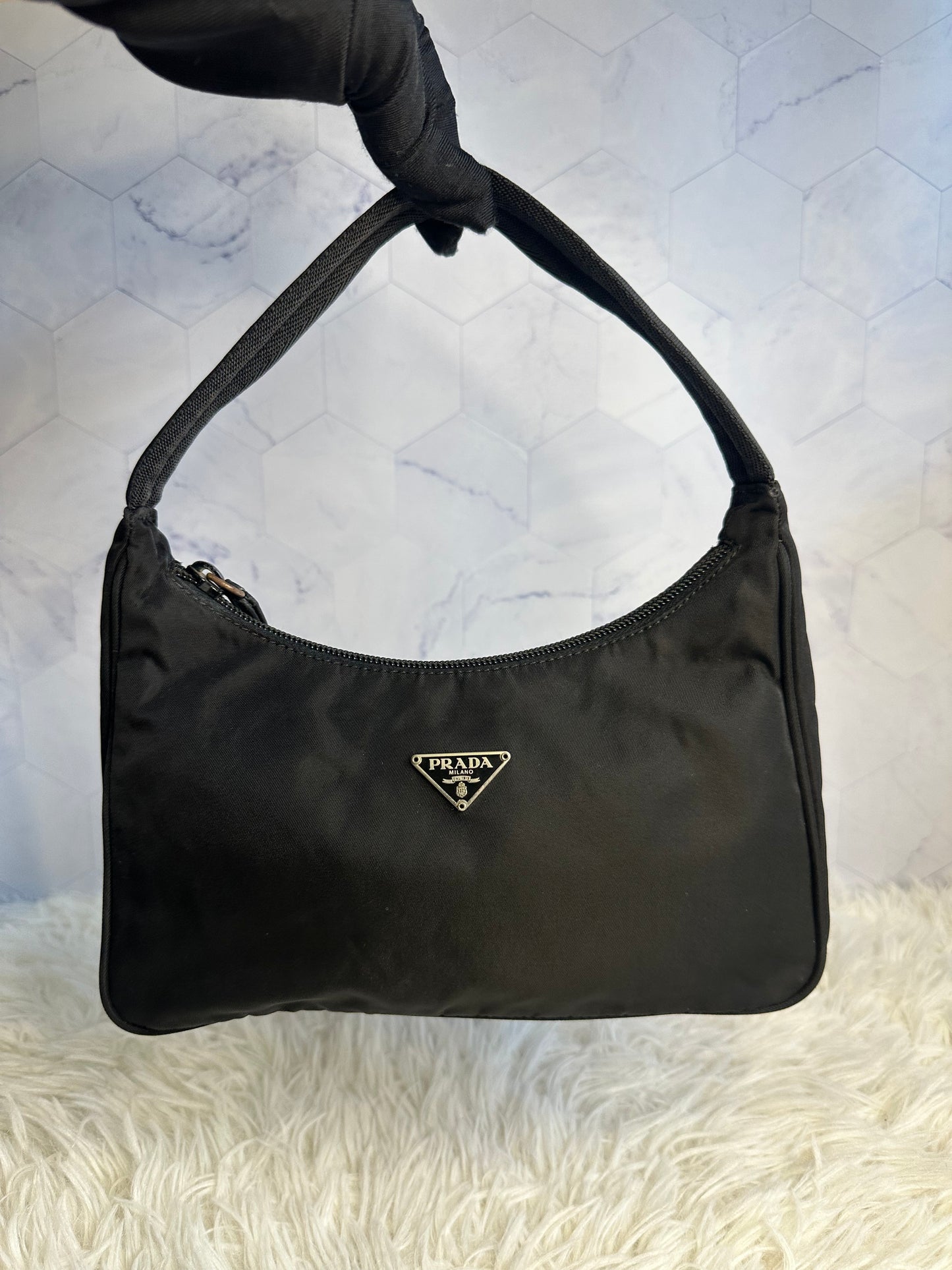 Prada Vintage Nylon Shoulder Bag