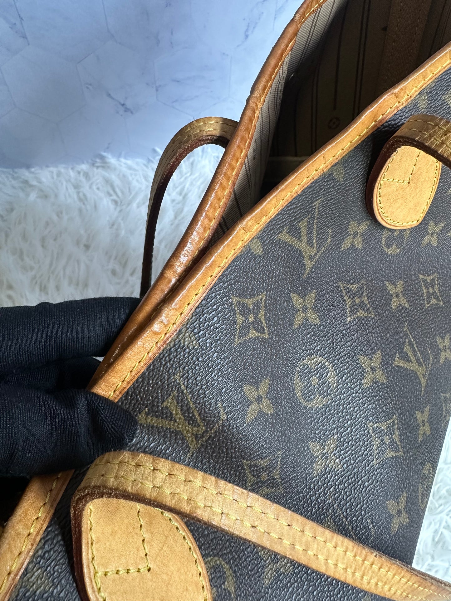 Louis Vuitton Monogram Neverfull MM (NO POUCH)