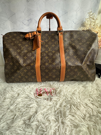 Louis Vuitton Vintage Monogram Keepall 55