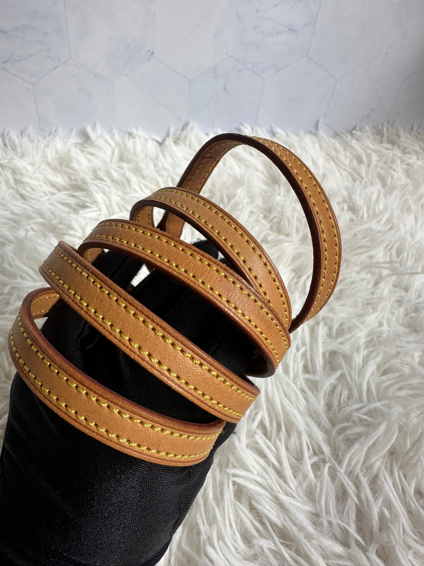 Louis Vuitton Leather Vachetta Strap