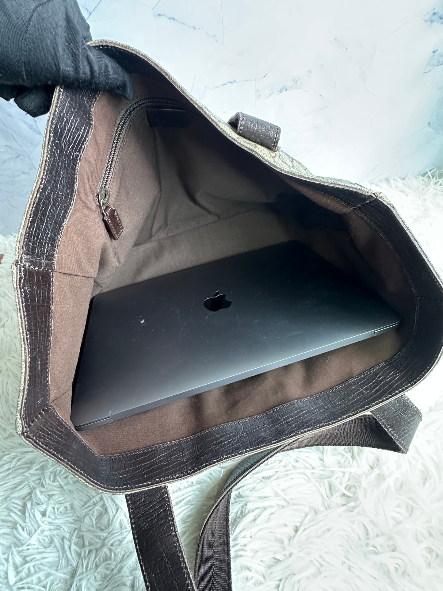 Gucci Canvas Tote Bag