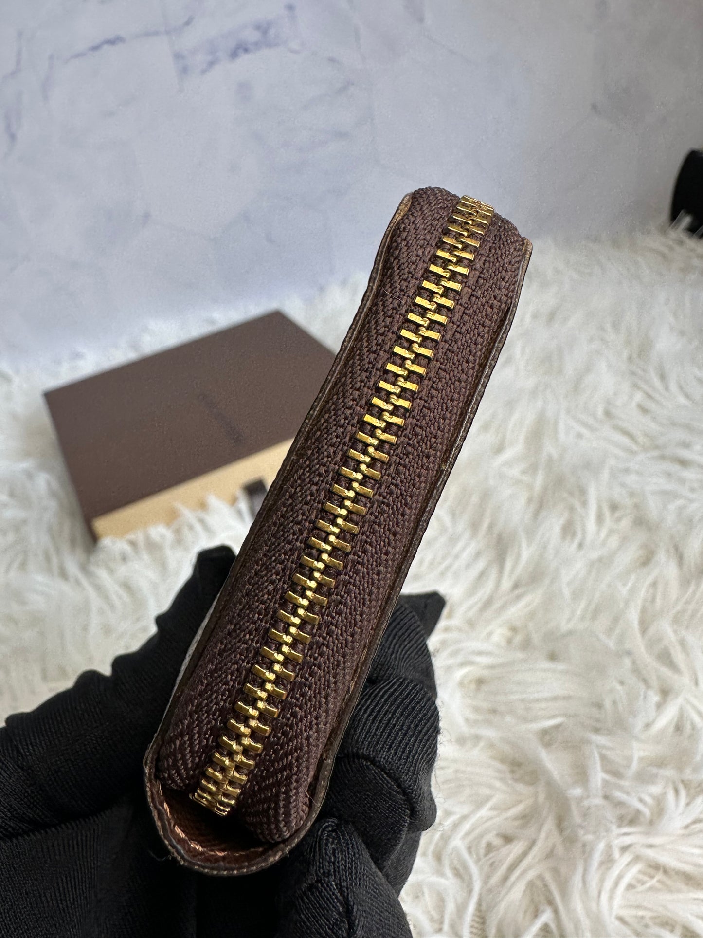 Louis Vuitton Damier Ebene Card Coin Holder