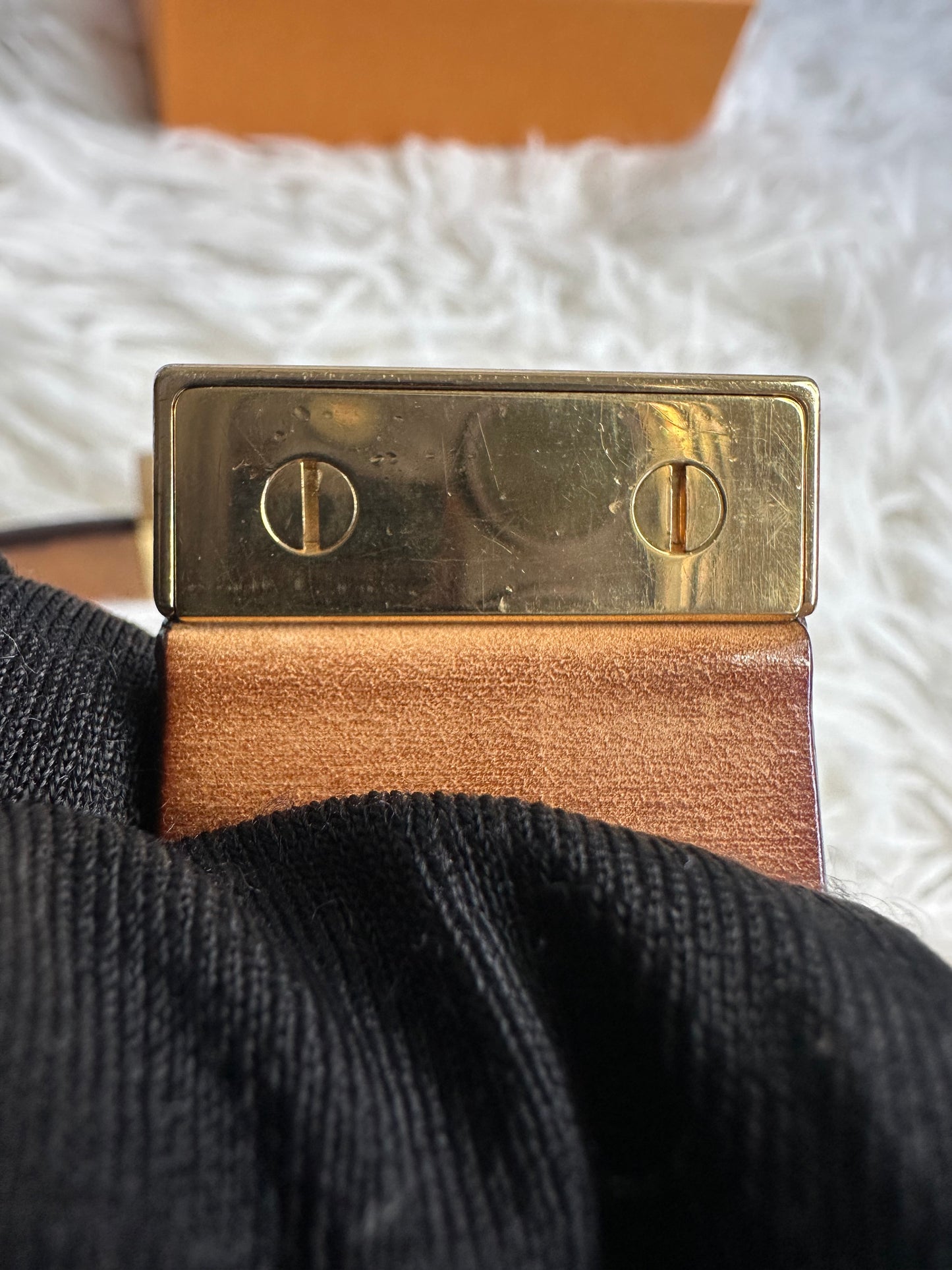 Louis Vuitton Monogram Belt