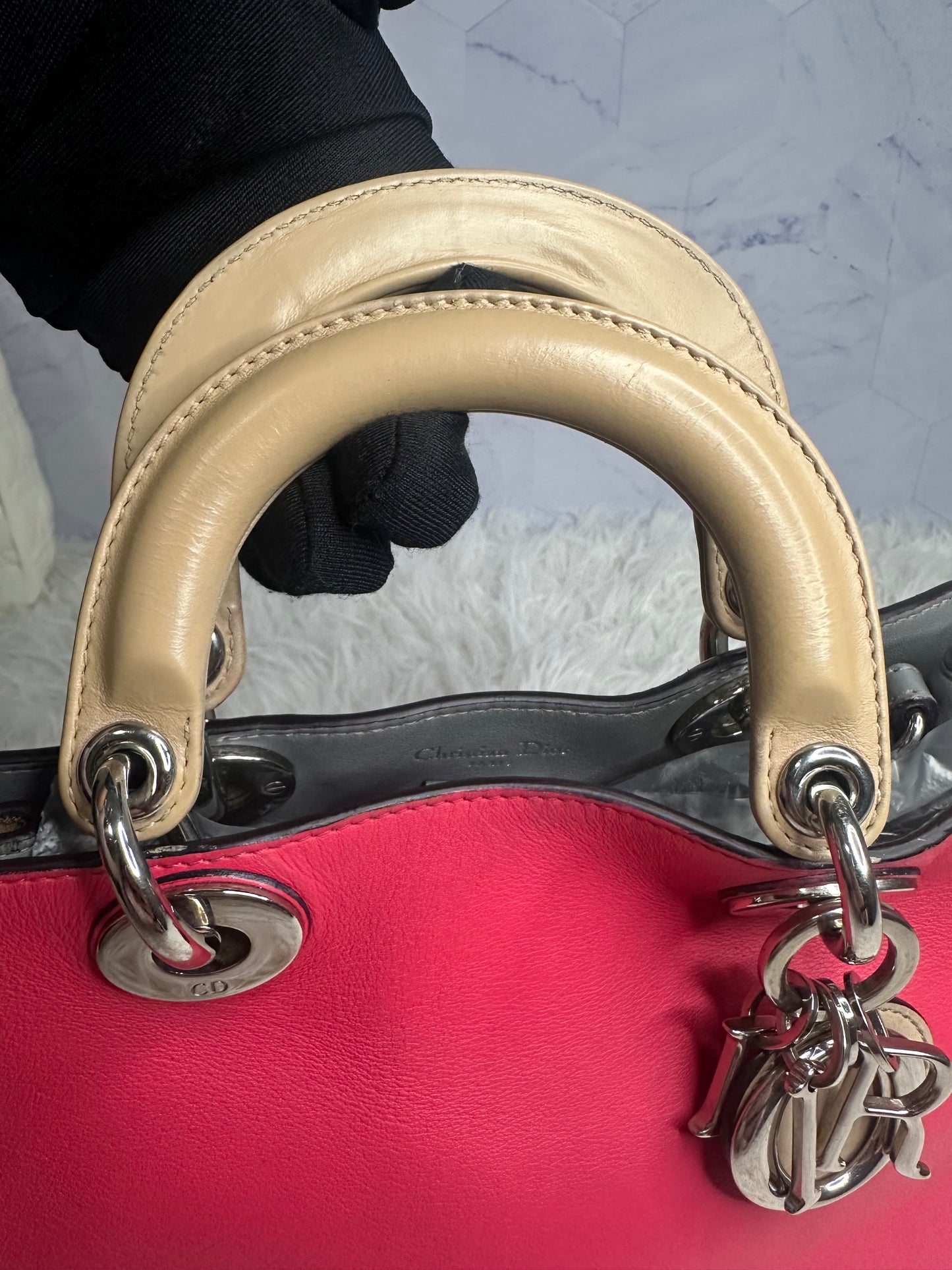 Christian Dior Diorissimo Leather Bag