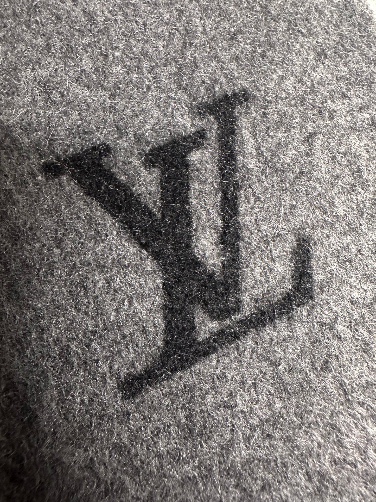 Louis Vuitton Logo Cashmere Scarf