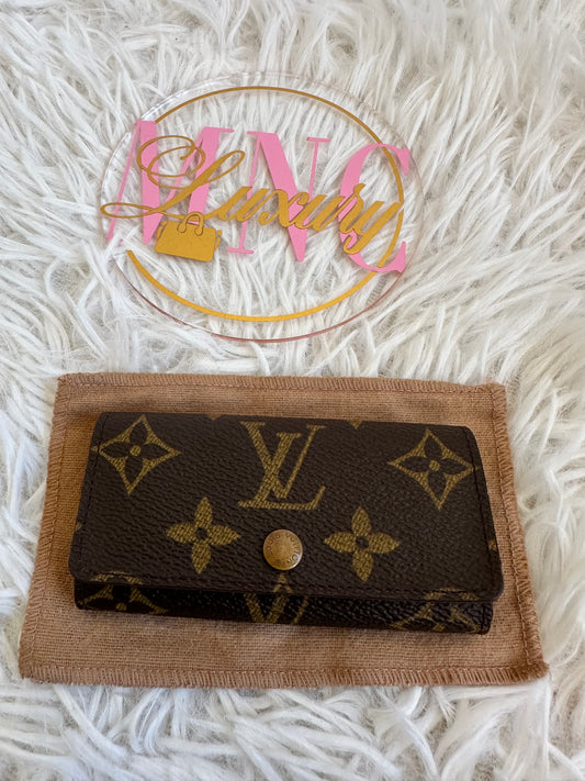Louis Vuitton Monogram 4 Key Holder