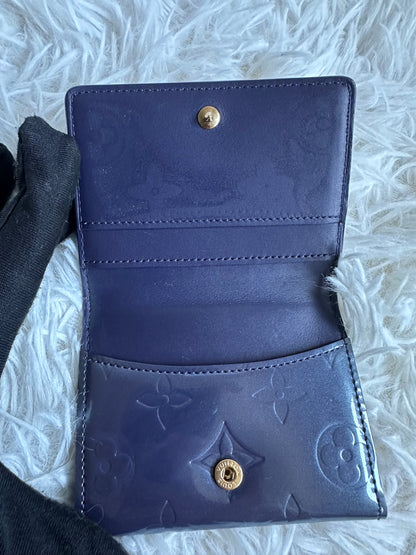 Louis Vuitton Vernis Card Coin Holder
