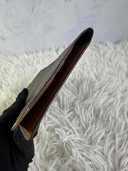 Louis Vuitton Vintage Monogram Checkbook Holder/Wallet