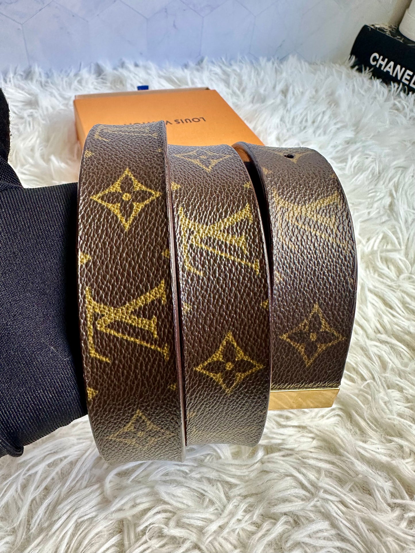 Louis Vuitton Monogram Belt