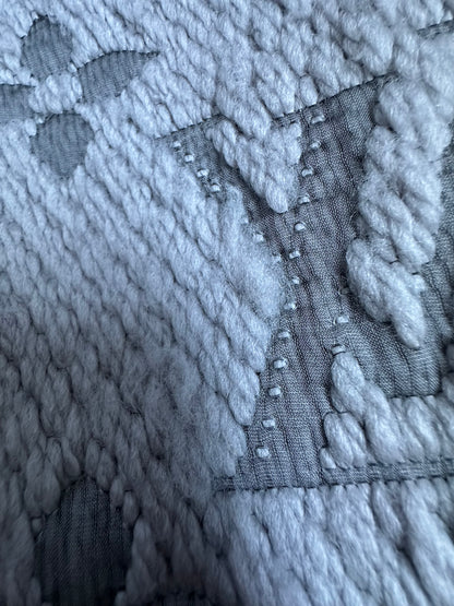 Louis Vuitton Logomania Wool Scarf - Light Grey