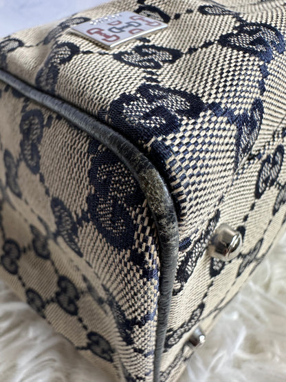 Gucci Vintage GG Canvas Web Tote