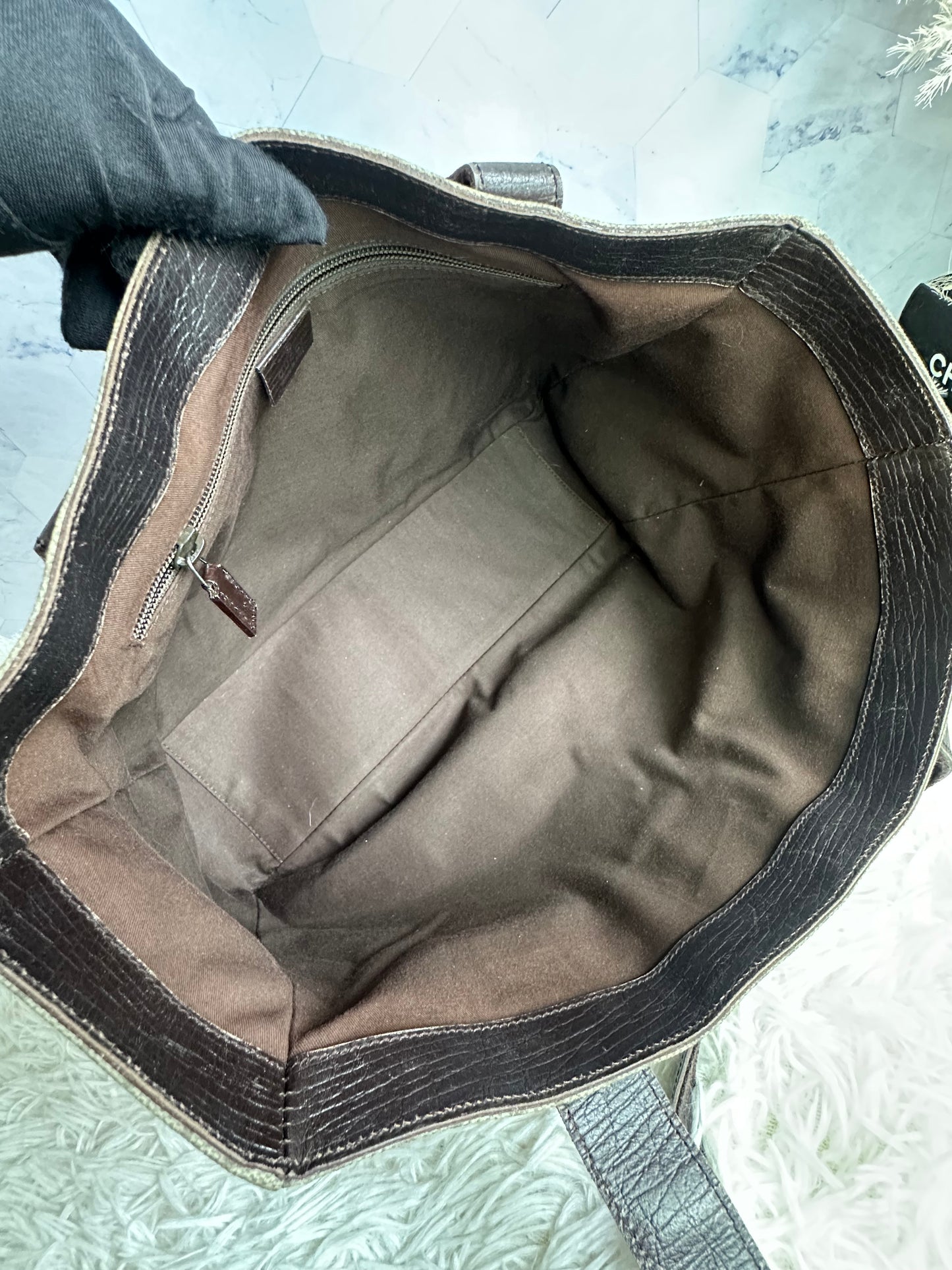 Gucci Canvas Tote Bag