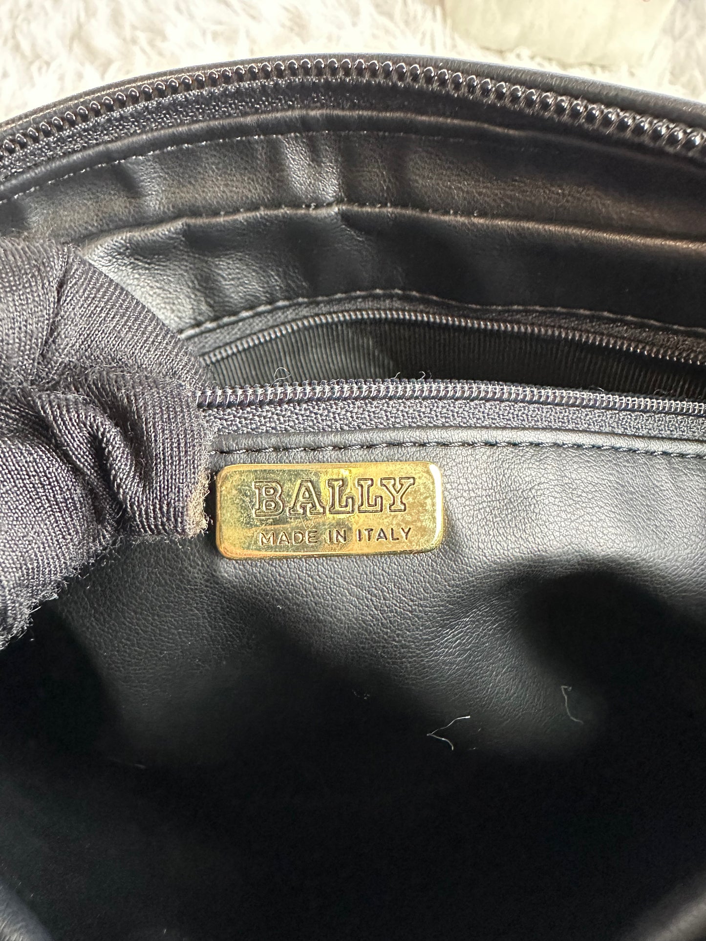 Bally Vintage Leather Crossbody Bag