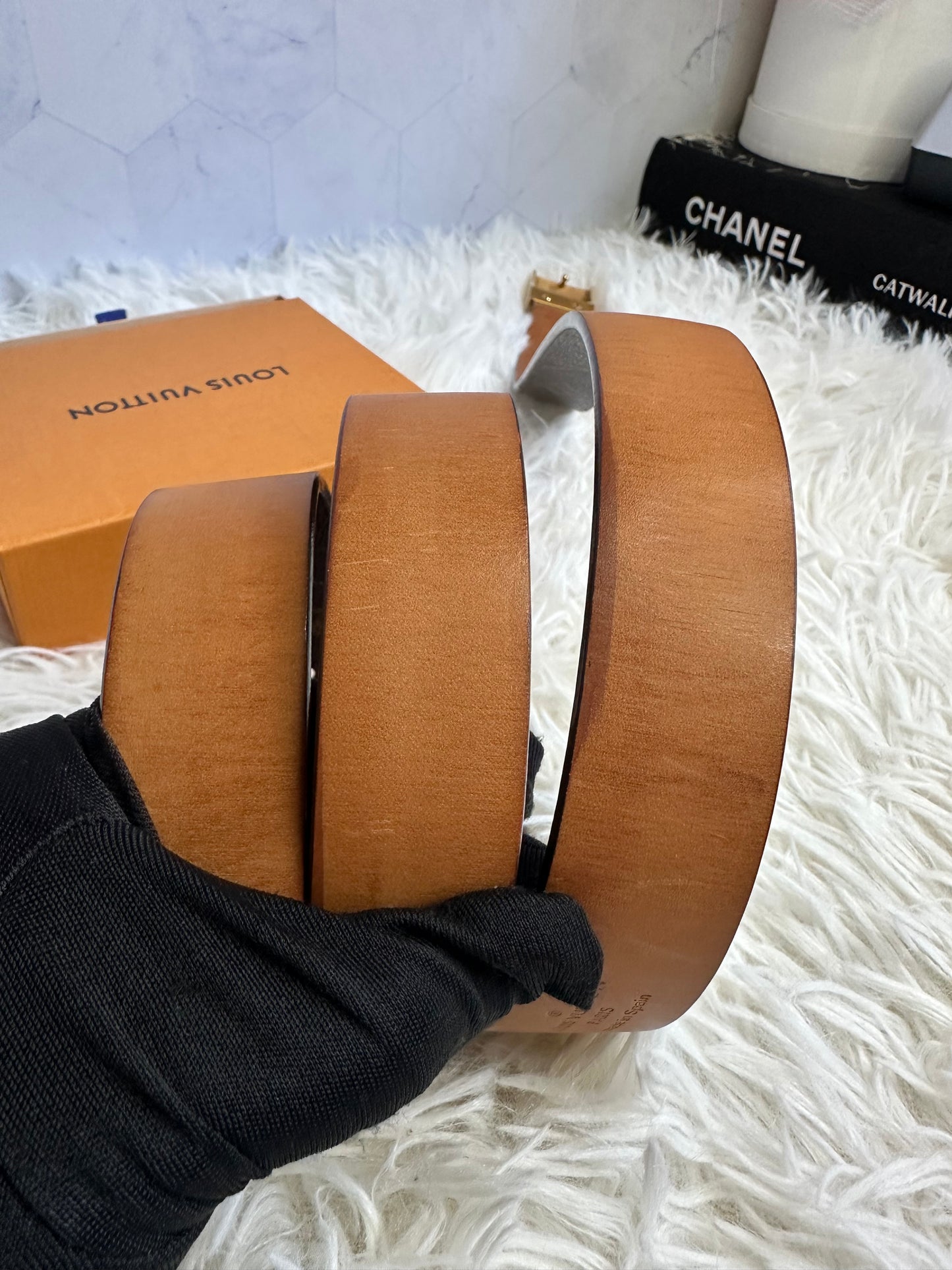 Louis Vuitton Monogram Belt