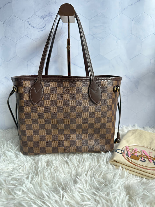 Louis Vuitton Damier Ebene Neverfull PM (NO POUCH)