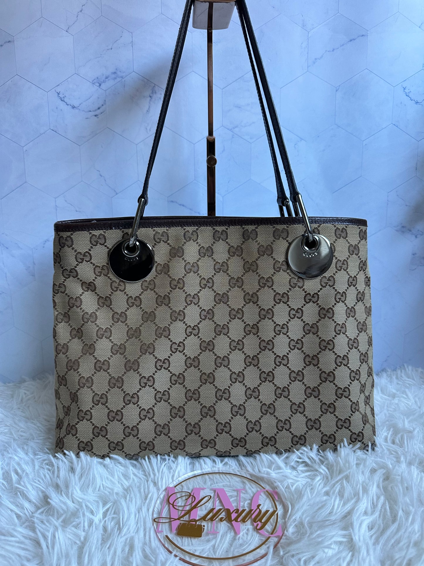 Gucci Canvas Tote