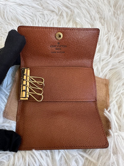 Louis Vuitton Monogram 4 Key Holder
