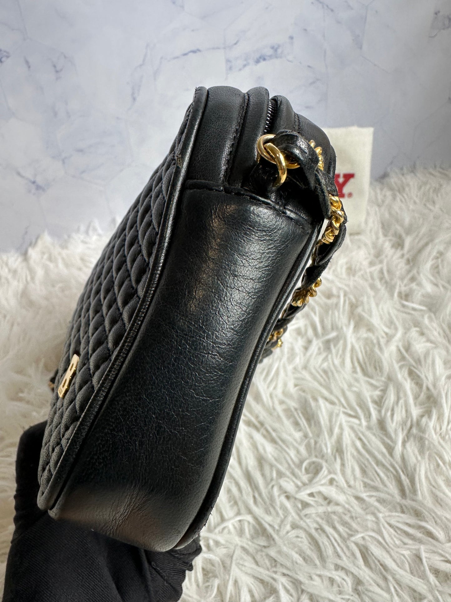 Bally Vintage Leather Crossbody Bag