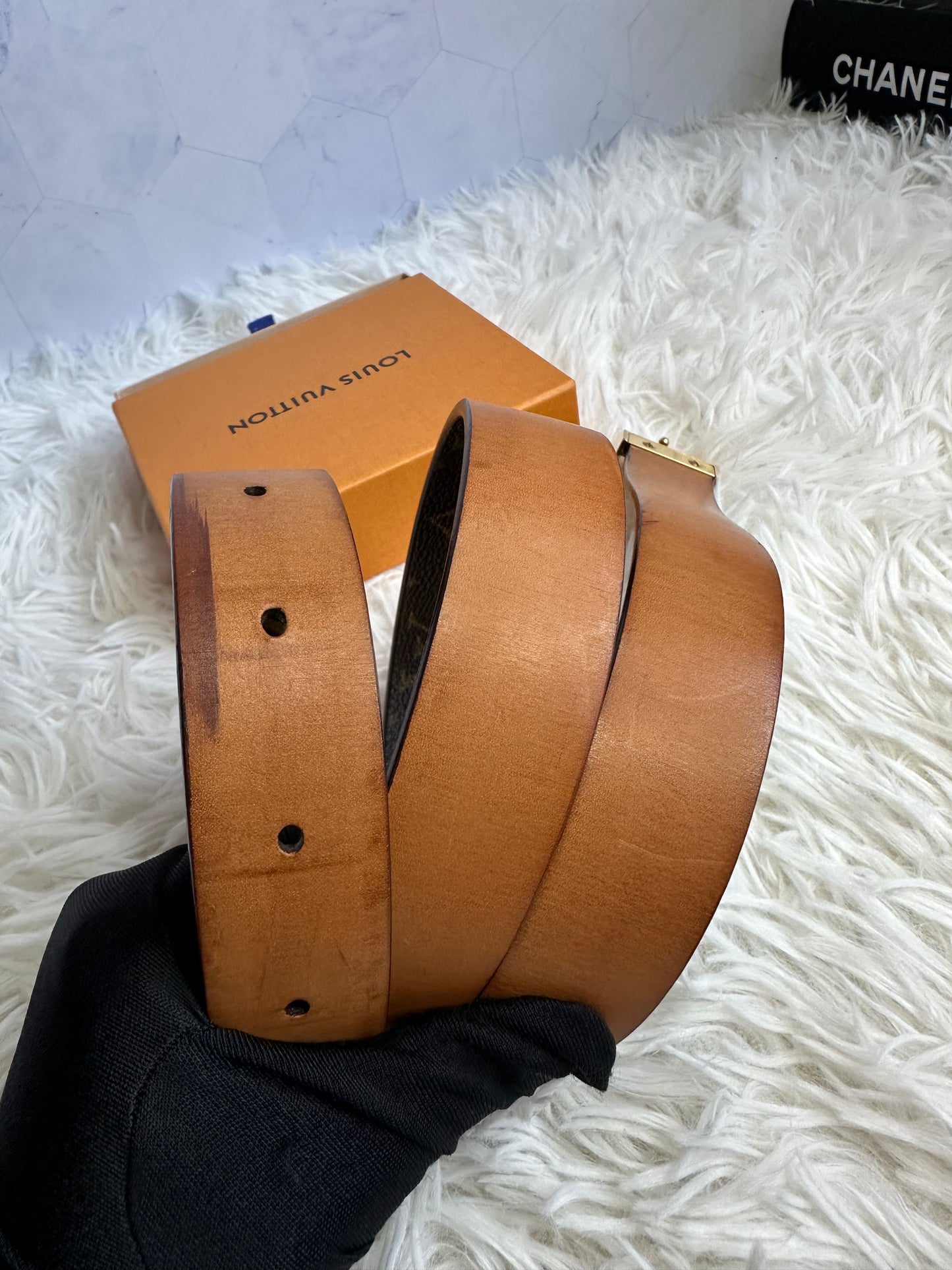 Louis Vuitton Monogram Belt