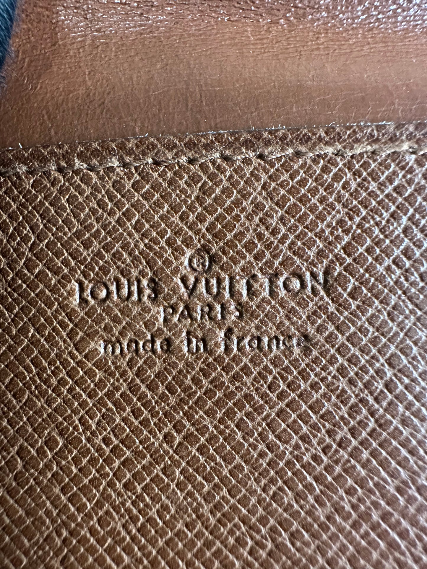 Louis Vuitton Vintage Monogram Checkbook Holder/Wallet