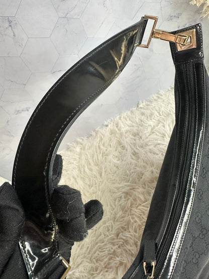 Gucci Vintage GG Monogram Shoulder Bag