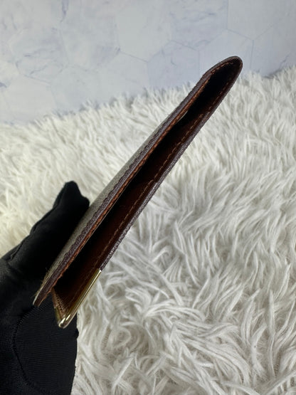 Louis Vuitton Vintage Monogram Checkbook Holder/Wallet