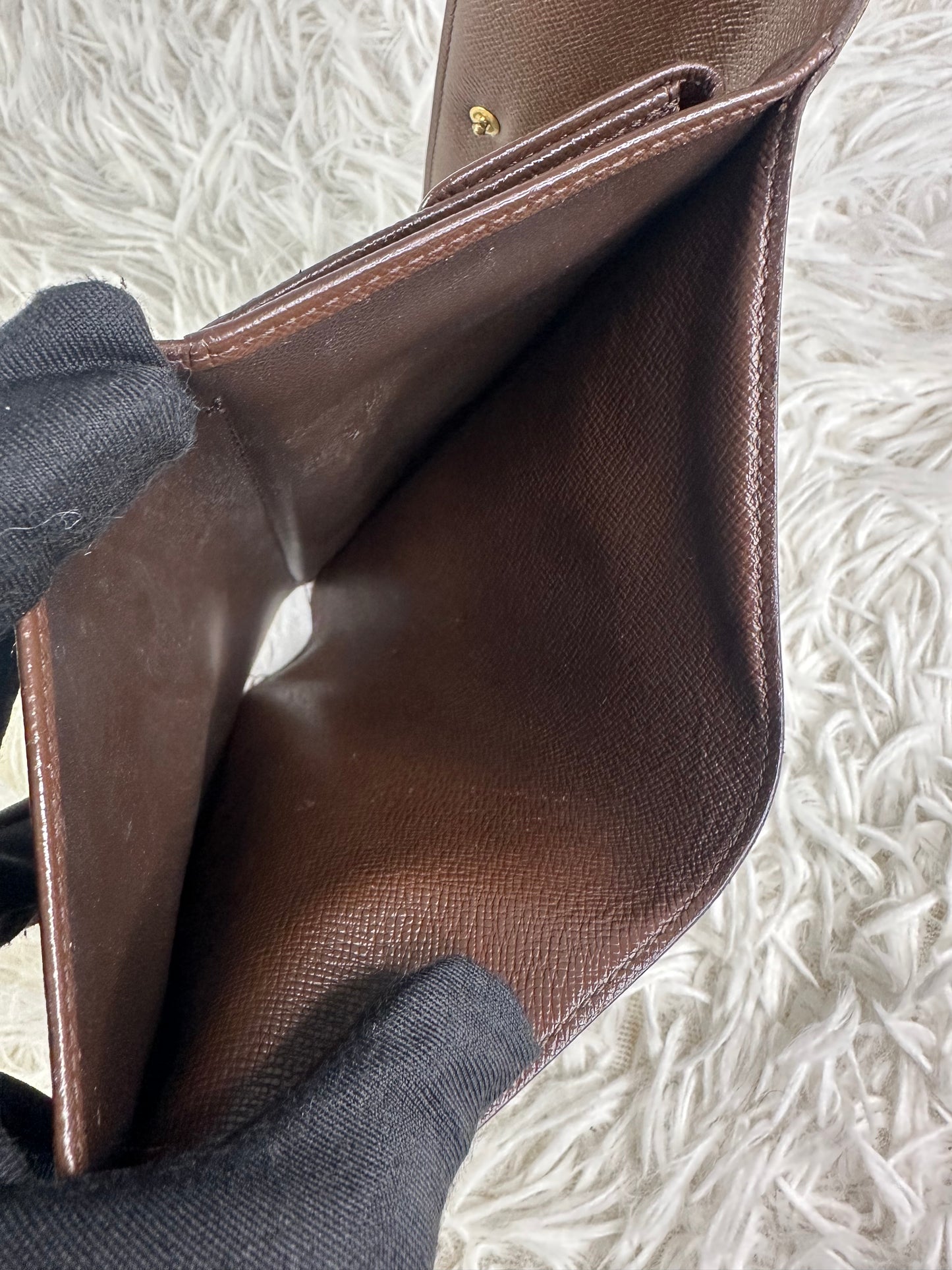 Louis Vuitton Vintage Damier Porte-Tresor Wallet