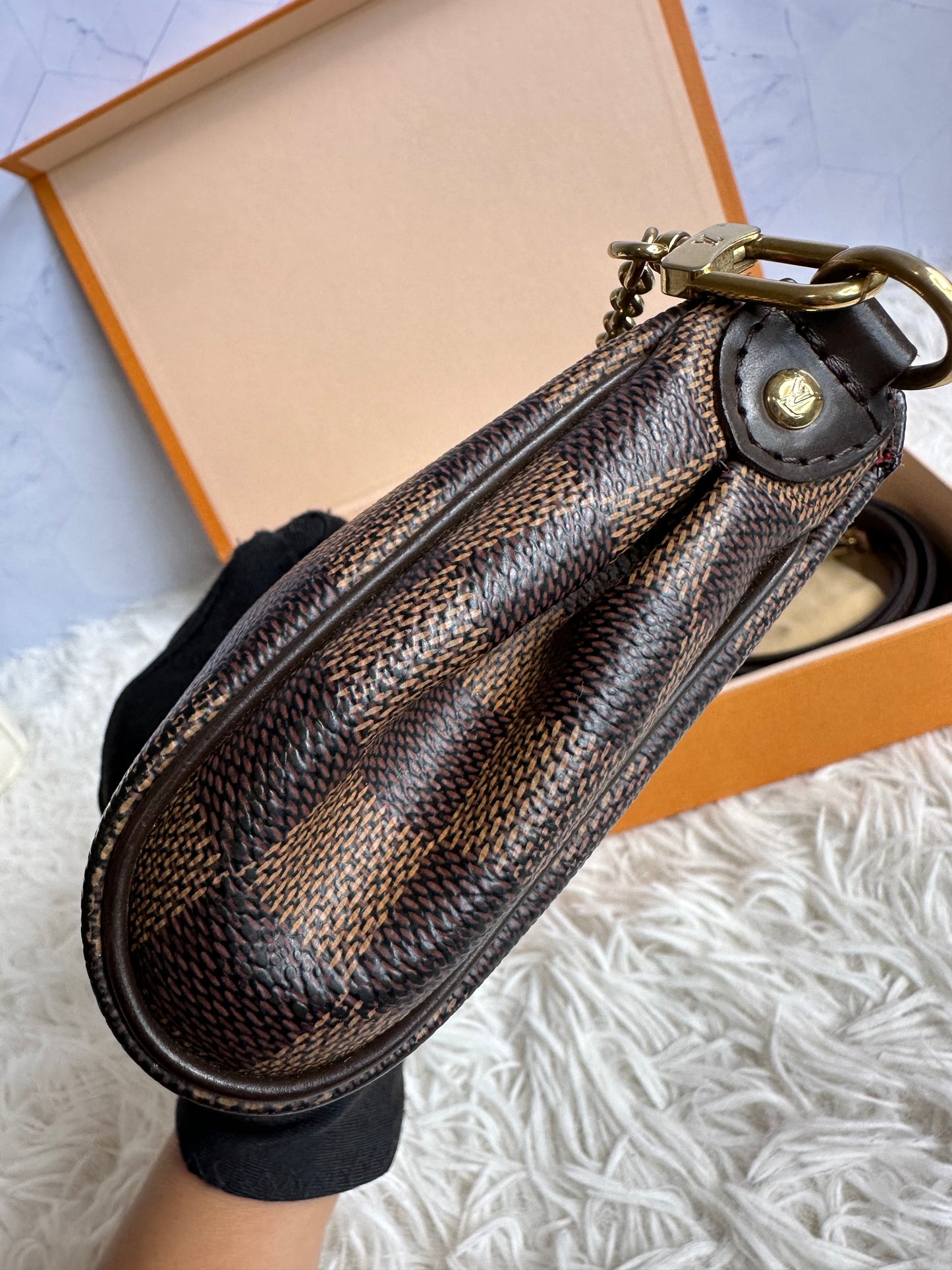 Louis Vuitton Damier Ebene Eva