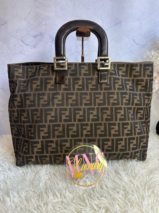 Fendi Zucca Vintage Tote Bag