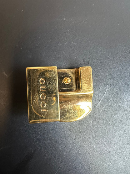 Gucci Sylvie Top Handle Black Leather