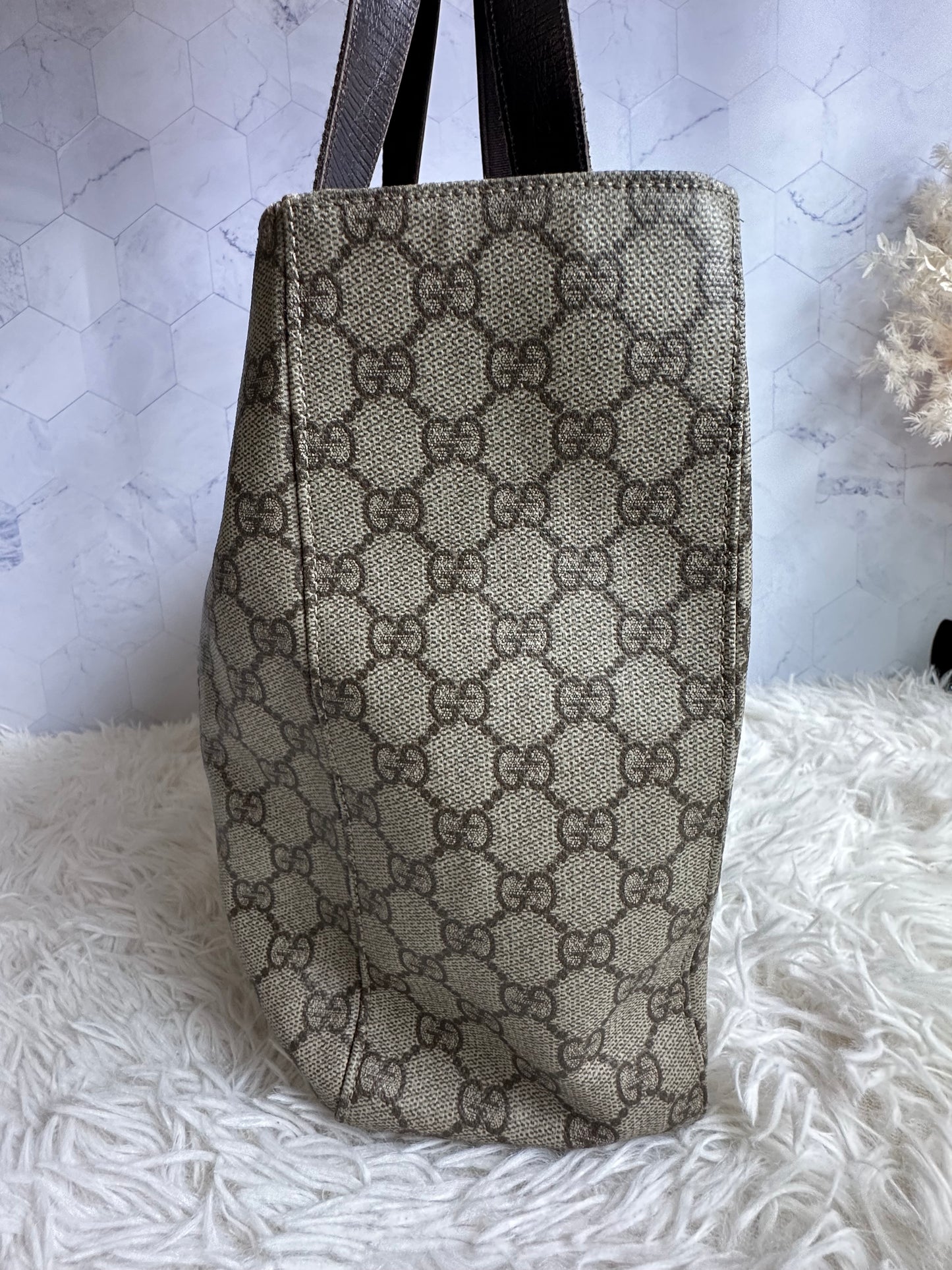 Gucci Canvas Tote Bag