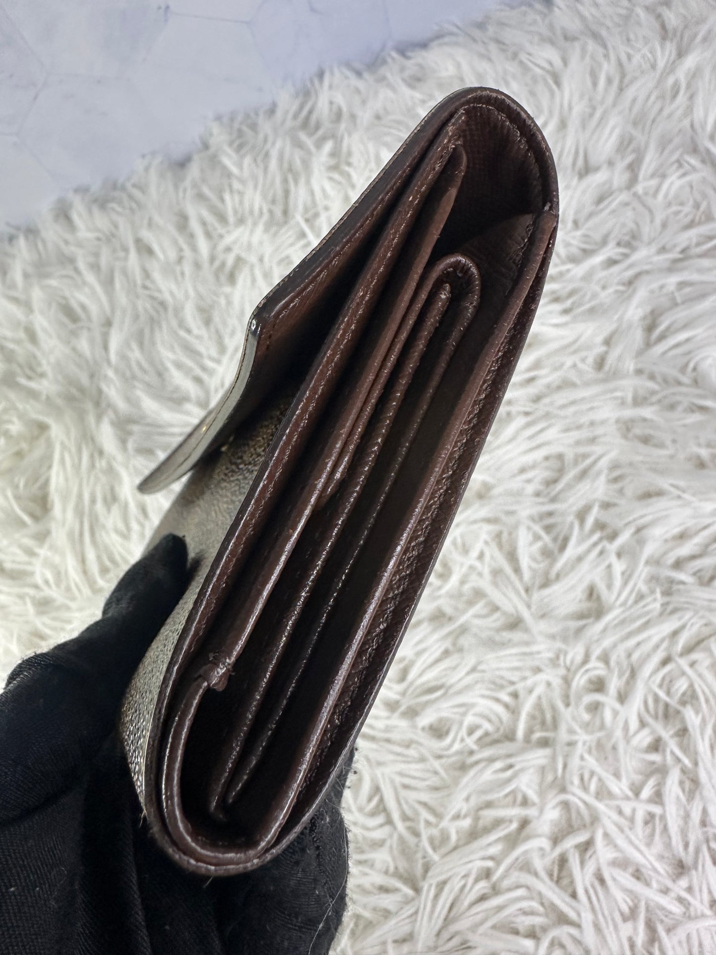 Louis Vuitton Vintage Damier Porte-Tresor Wallet