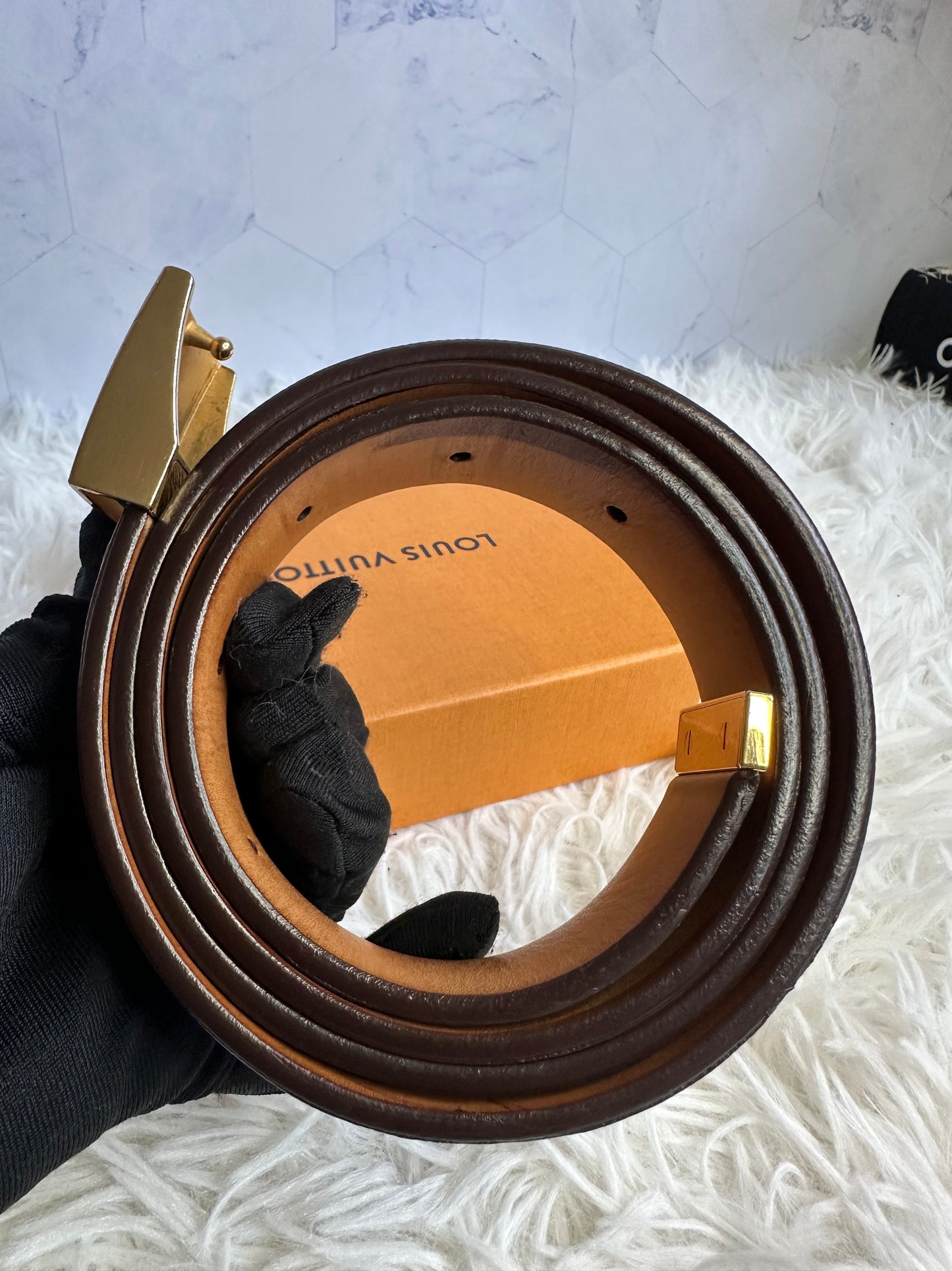 Louis Vuitton Monogram Belt