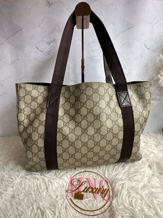 Gucci Canvas Tote Bag